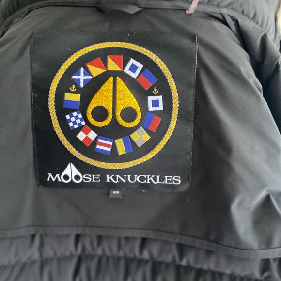 Moose Knuckles Burgundy down puffer jacket - Picture 4 of 6